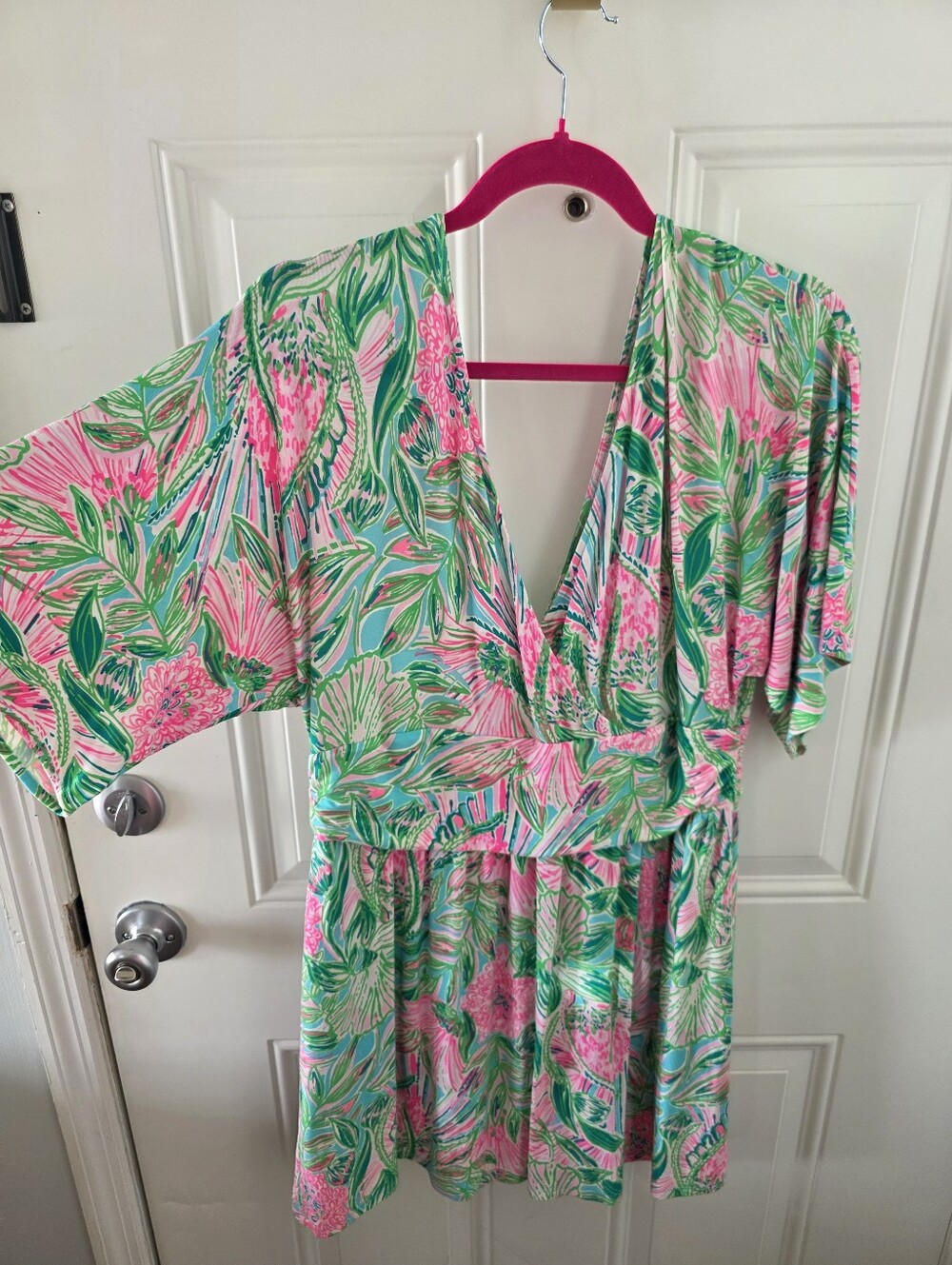 Lilly Pulitzer Women's Parigi Skort Romper, Large